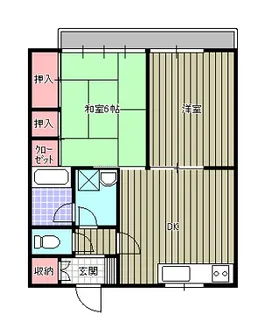 サンヒル【2階】の間取り