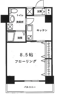 ヒルトップSSE【4階】の間取り