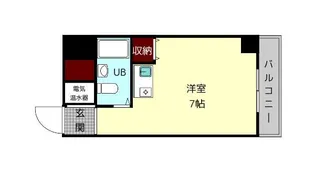 トータスビル【6階】の間取り