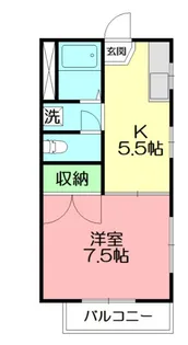 シオン藤沢A【1階】の間取り