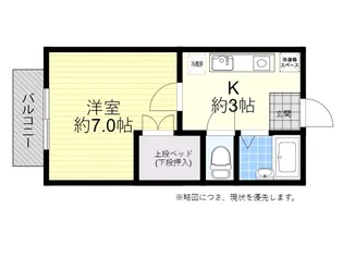 ヴィラジュドゥノール参番館【1階】の間取り