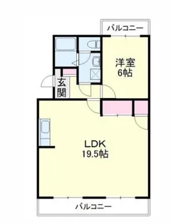 レジデンス曳馬【3階】の間取り