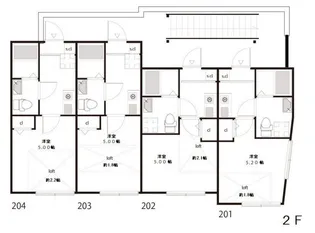 1Kの間取り画像