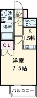 プレサンス名古屋STATIONアライブ【4階】の間取り