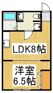 ボア・ヴィアージェン越谷【1階】の間取り