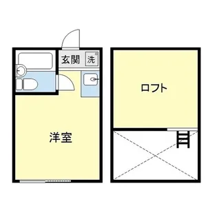 ステイトヴィラ藤が丘【1階】の間取り