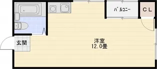 ハイツエイト【3階】の間取り