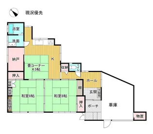 山形県西村山郡河北町字畑中【一戸建】の間取り