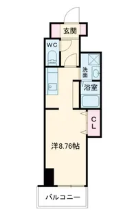 LEGEND113【8階】の間取り