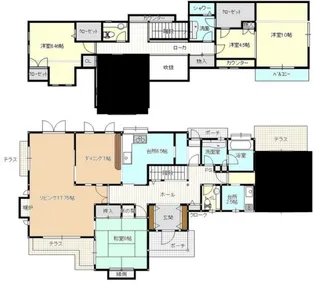 茨城県守谷市みずき野3【一戸建】の間取り