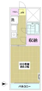 シンビジュームハウス【3階】の間取り