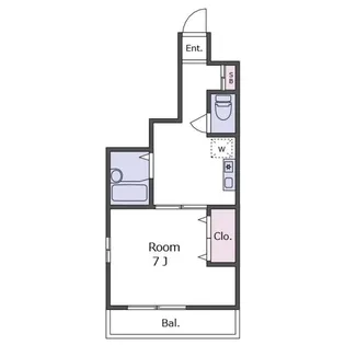 さつきビル【2階】の間取り