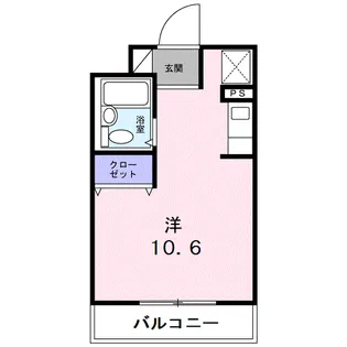 ヴァリエファジマンション【2階】の間取り