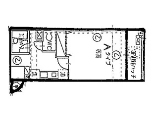 ファンガーデン【3階】の間取り