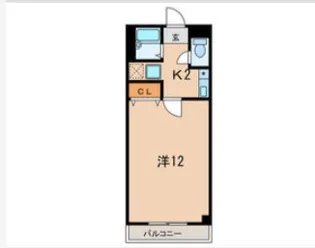 大蔵谷インター南ビル【3階】の間取り