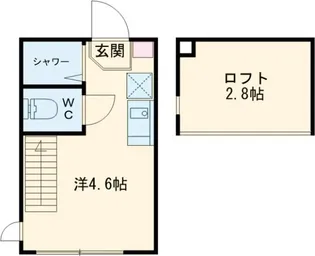 ハーモニーテラス上高井戸II【1階】の間取り