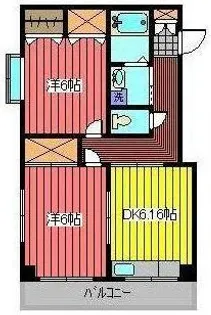 ベルデュール【3階】の間取り