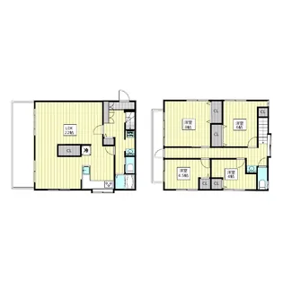 東京都日野市東豊田2【一戸建】の間取り