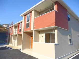 広島県広島市安佐北区落合南7【アパート】の外観