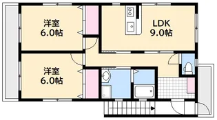Mコート【2階】の間取り