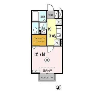 ファミーユ マキ【1階】の間取り