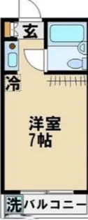 ネオハイシティ経堂【4階】の間取り