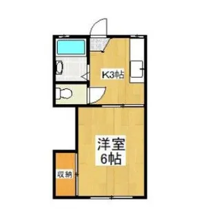 レジェンド若松【2階】の間取り