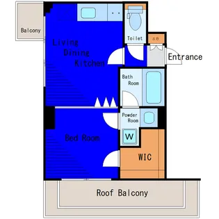 東京都大田区東雪谷2【マンション】の間取り