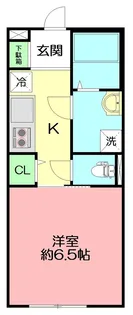 メゾン・ボロネーゼ【1階】の間取り