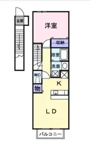 埼玉県ふじみ野市上ノ原1【アパート】の間取り