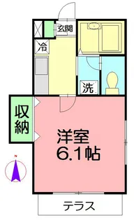 神奈川県藤沢市善行1【マンション】の間取り