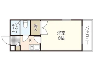第5光和ビル【1階】の間取り