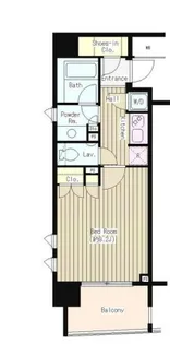 東京都中央区日本橋堀留町2【マンション】の間取り