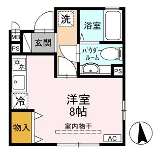 神奈川県横浜市旭区南希望が丘【アパート】の間取り
