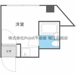 大阪府大阪市中央区大手通2【マンション】の間取り