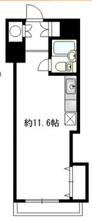 1Rの間取り画像