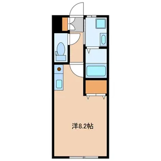 ファミーユ茂木A【2階】の間取り