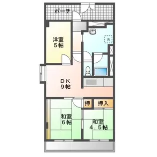 藤和千里丘コープ【6階】の間取り
