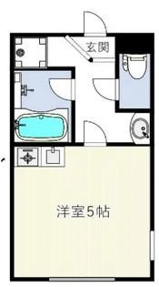 INOVE二子新地【2階】の間取り