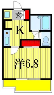 ノブレス幕張本郷【4階】の間取り