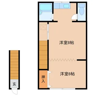 第7もはん【2階】の間取り