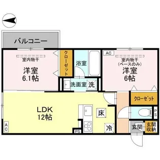 DR相木HATI【1階】の間取り