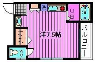 埼玉県さいたま市浦和区東仲町【アパート】の間取り