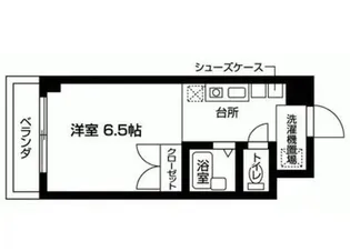 スチューデントハイツ相模原【2階】の間取り