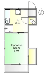コーポEGAWA【2階】の間取り