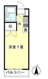 ヴィラ・デ・フォーレ【3階】の間取り