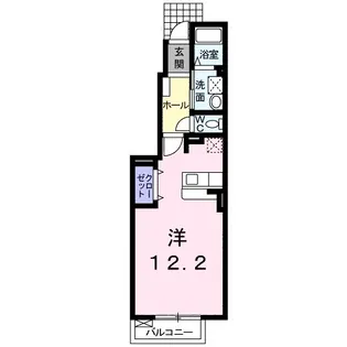 神奈川県海老名市杉久保北2【アパート】の間取り