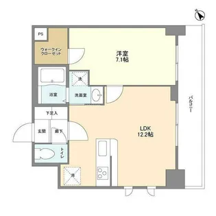 三茶【7階】の間取り