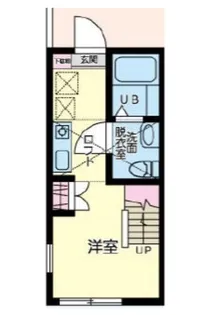 神奈川県横浜市緑区中山6【アパート】の間取り