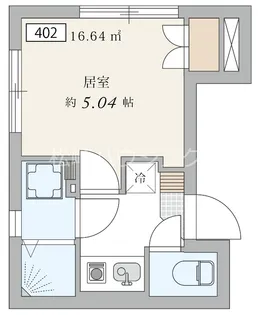 アプリコットハウス上高田【4階】の間取り